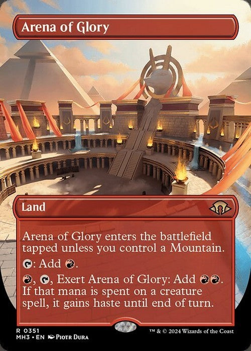 BORDERLESS Arena of Glory ~ Modern Horizons 3 [ NearMint ] [ Magic MTG ]