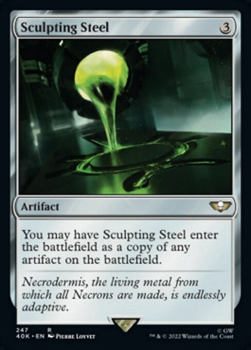 Sculpting Steel ~ Commander: Warhammer 40,000 [ NearMint ] [ Magic MTG ]