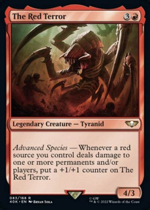 The Red Terror ~ Commander: Warhammer 40,000 [ NearMint ] [ Magic MTG ]