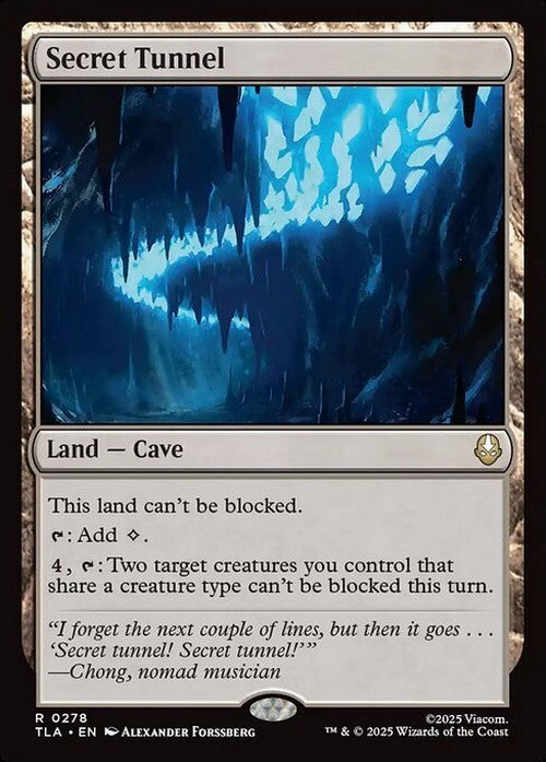 Secret Tunnel ~ Avatar: The Last Airbender [ NearMint ] [ Magic MTG ] - London Magic Traders Ltd