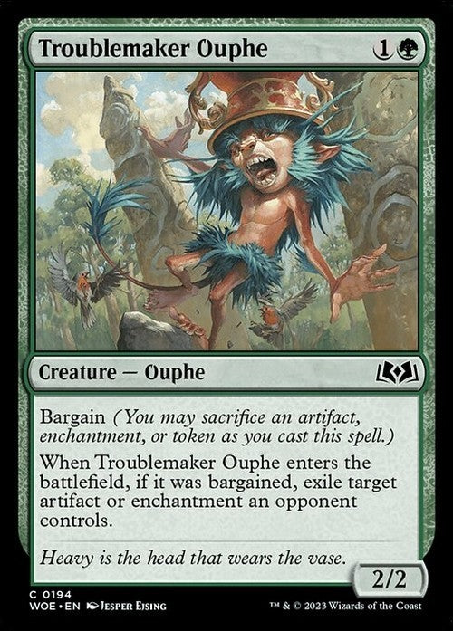 Troublemaker Ouphe ~ Wilds of Eldraine [ NM ] [ Magic MTG ]