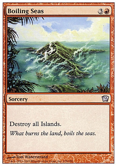 Boiling Seas ~ Ninth Edition [ Excellent ] [ Magic MTG ]
