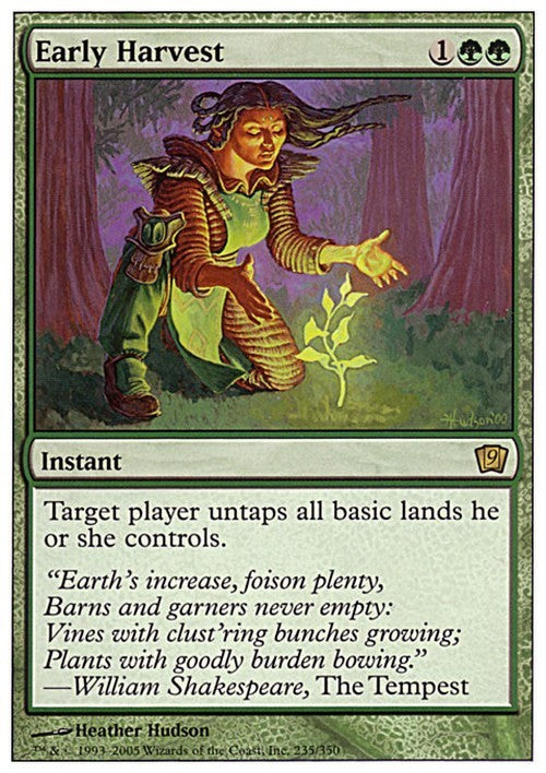 Early Harvest ~ Ninth Edition [ Excellent ] [ Magic MTG ]