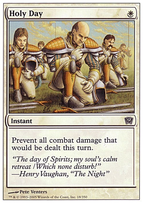 Holy Day ~ Ninth Edition [ Excellent ] [ Magic MTG ]