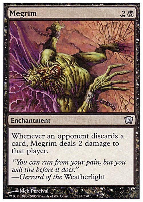 Megrim ~ Ninth Edition [ Excellent ] [ Magic MTG ]