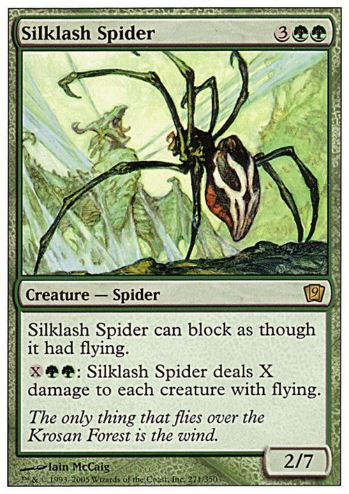 Silklash Spider ~ Ninth Edition [ Excellent ] [ Magic MTG ] - London Magic Traders Ltd