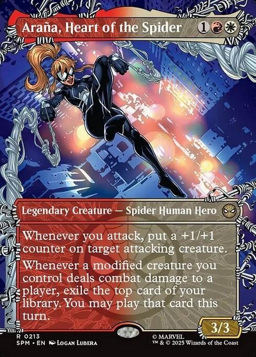 Choose your BORDERLESS / Extended ~ Spider-Man [ NearMint ] [ Magic MTG ] - London Magic Traders Ltd