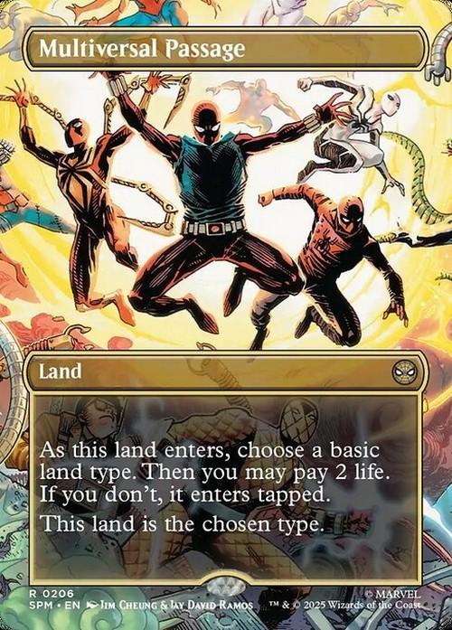 Choose your BORDERLESS / Extended ~ Spider-Man [ NearMint ] [ Magic MTG ] - London Magic Traders Ltd