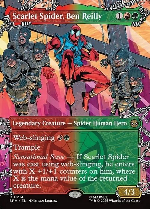 Choose your BORDERLESS / Extended ~ Spider-Man [ NearMint ] [ Magic MTG ] - London Magic Traders Ltd