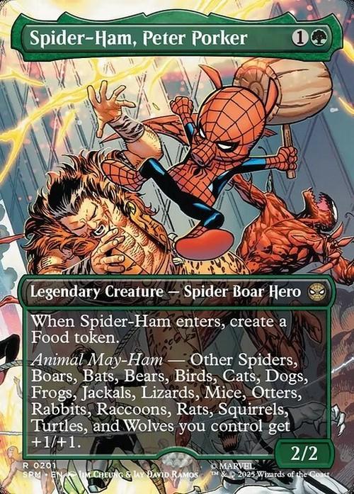 Choose your BORDERLESS / Extended ~ Spider-Man [ NearMint ] [ Magic MTG ] - London Magic Traders Ltd