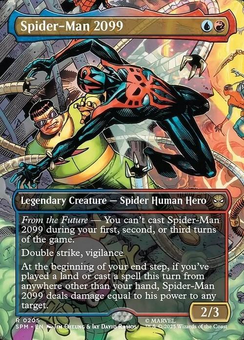 Choose your BORDERLESS / Extended ~ Spider-Man [ NearMint ] [ Magic MTG ] - London Magic Traders Ltd