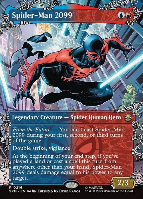 Choose your BORDERLESS / Extended ~ Spider-Man [ NearMint ] [ Magic MTG ] - London Magic Traders Ltd