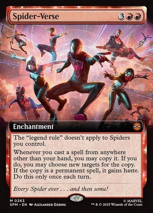 Choose your BORDERLESS / Extended ~ Spider-Man [ NearMint ] [ Magic MTG ] - London Magic Traders Ltd