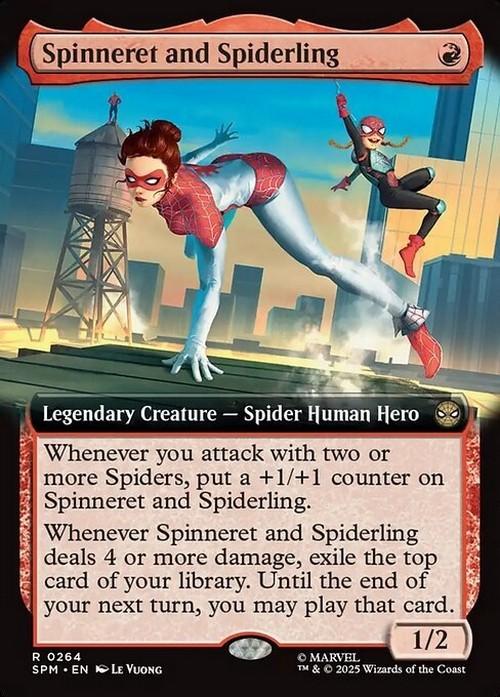 Choose your BORDERLESS / Extended ~ Spider-Man [ NearMint ] [ Magic MTG ] - London Magic Traders Ltd