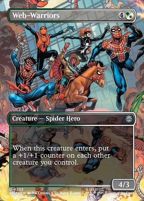 Choose your BORDERLESS / Extended ~ Spider-Man [ NearMint ] [ Magic MTG ] - London Magic Traders Ltd