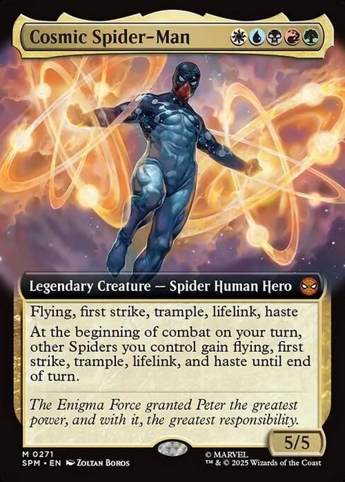 Choose your BORDERLESS / Extended ~ Spider-Man [ NearMint ] [ Magic MTG ] - London Magic Traders Ltd