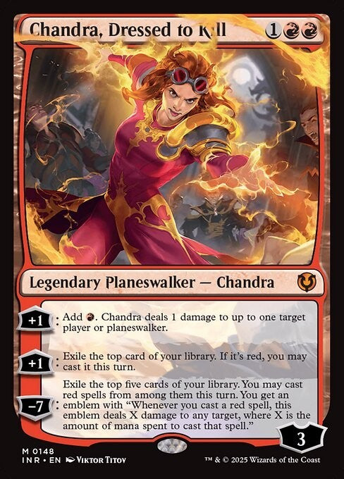 Chandra, Dressed to Kill ~ Innistrad Remastered [ NearMint ] [ Magic MTG ] - London Magic Traders Ltd