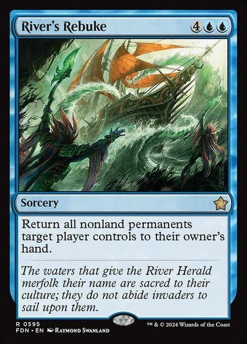 River's Rebuke ~ Game Night 2019 [ NearMint ] [ Magic MTG ]