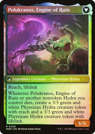 FOIL Polukranos Reborn ~ March of the Machine [ NM ] [ Magic MTG ]