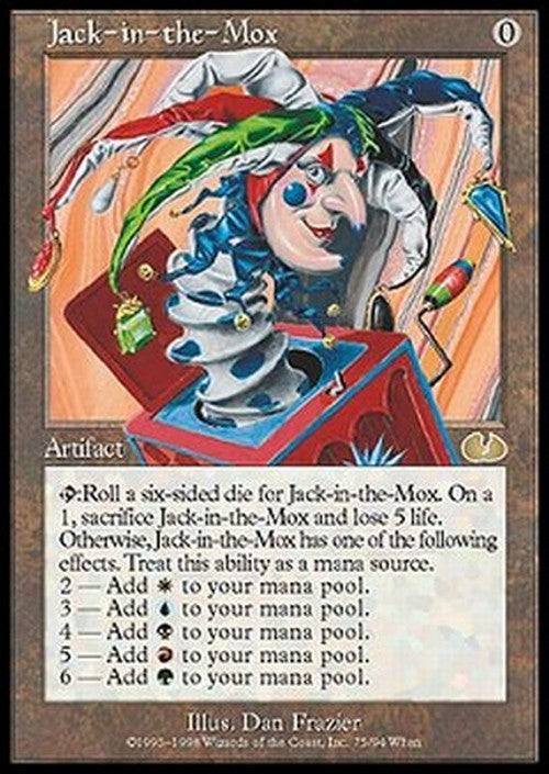 Jack-in-the-Mox ~ Unglued [ Excellent ] [ Magic MTG ]