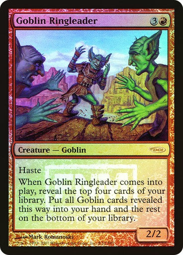 FOIL Goblin Ringleader ~ Friday Night Magic Promos [ NearMint ] [ Magic MTG ]