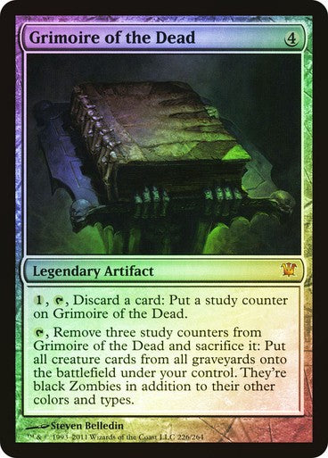 FOIL Grimoire of the Dead ~ Innistrad [ NearMint ] [ Magic MTG ] - London Magic Traders Ltd