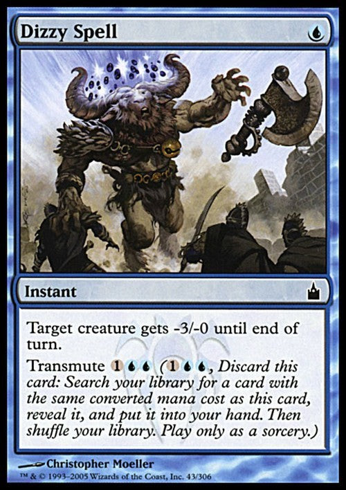 Dizzy Spell ~ Ravnica: City of Guilds [ Excellent ] [ Magic MTG ] - London Magic Traders Ltd