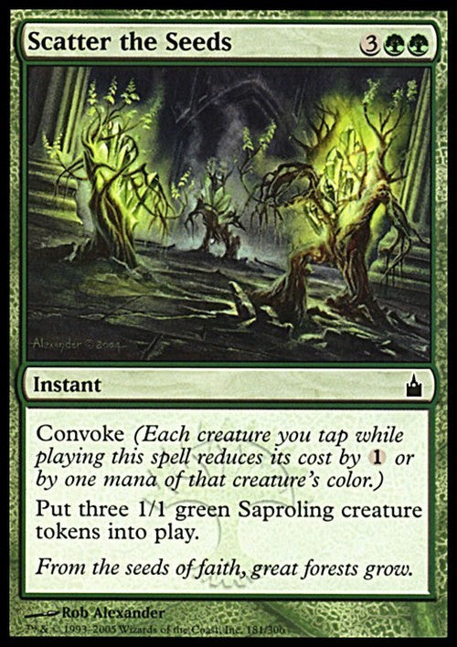 Scatter the Seeds ~ Ravnica: City of Guilds [ Excellent ] [ Magic MTG ] - London Magic Traders Ltd