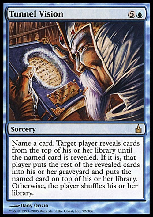 Tunnel Vision ~ Ravnica: City of Guilds [ Excellent ] [ Magic MTG ] - London Magic Traders Ltd