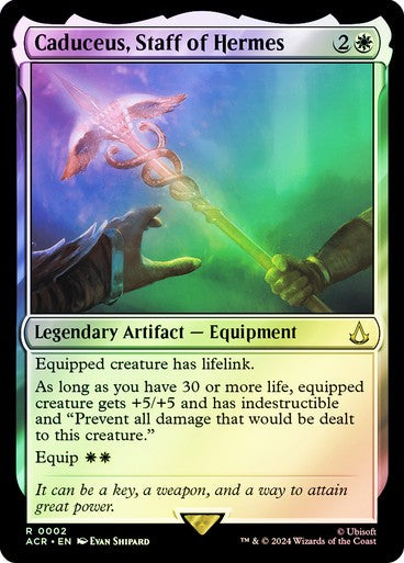 FOIL Caduceus, Staff of Hermes ~ Assassin's Creed [ NM ] [ Magic MTG ] - London Magic Traders Ltd