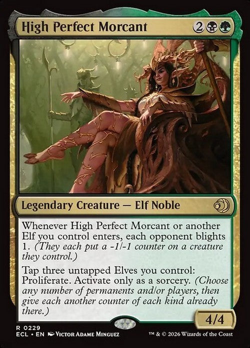 High Perfect Morcant ~ Lorwyn Eclipsed [ NearMint ] [ Magic MTG ]