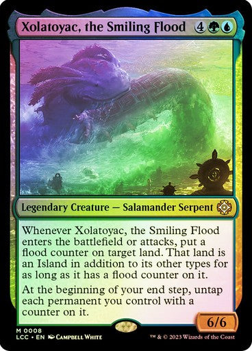 FOIL Xolatoyac, the Smiling Flood ~ Commander: The Lost Caverns of Ixalan [ NM ]