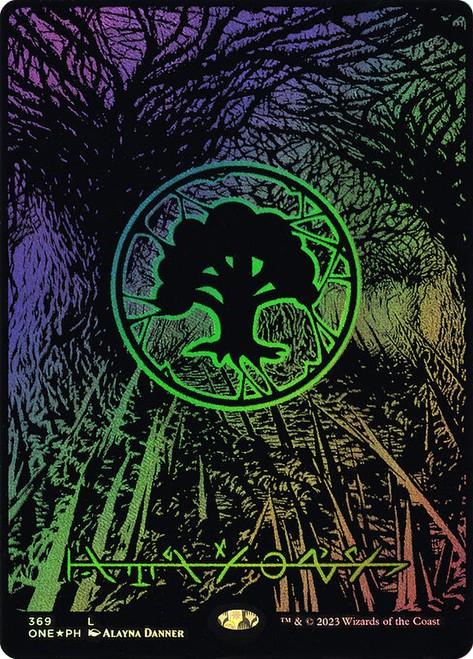 Choose your OIL SLICK RAISED Foil Land ~ Phyrexia All Will Be One [ NM ] [ MTG ]