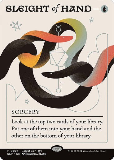 Sleight of Hand ~ Secret Lair [ NearMint ] [ Magic MTG ]
