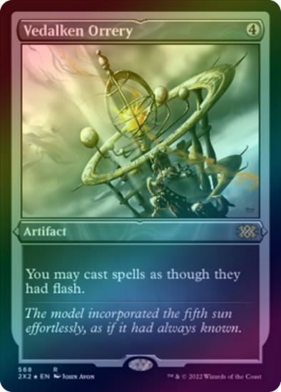 FOIL ETCHED Vedalken Orrery ~ Double Masters 2022 [ Excellent ] [ Magic MTG ]