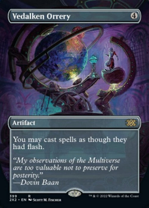 BORDERLESS Vedalken Orrery ~ Double Masters 2022 [ NM ] [ Magic MTG ]