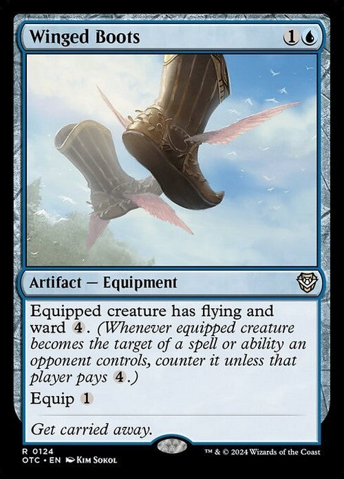 Winged Boots ~ Commander: Outlaws of Thunder Junction [ NM ] [ Magic MTG ]