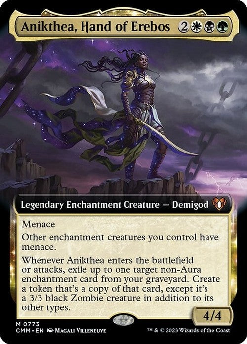 BORDERLESS Anikthea, Hand of Erebos ~ Commander Masters [ NM ] [ Magic MTG ]