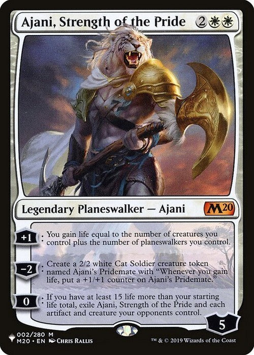 Ajani, Strength of the Pride ~ Core 2020 [ Excellent ] [ Magic MTG ]