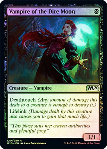 FOIL Vampire of the Dire Moon ~ Core 2020 [ NearMint ] [ Magic MTG ]