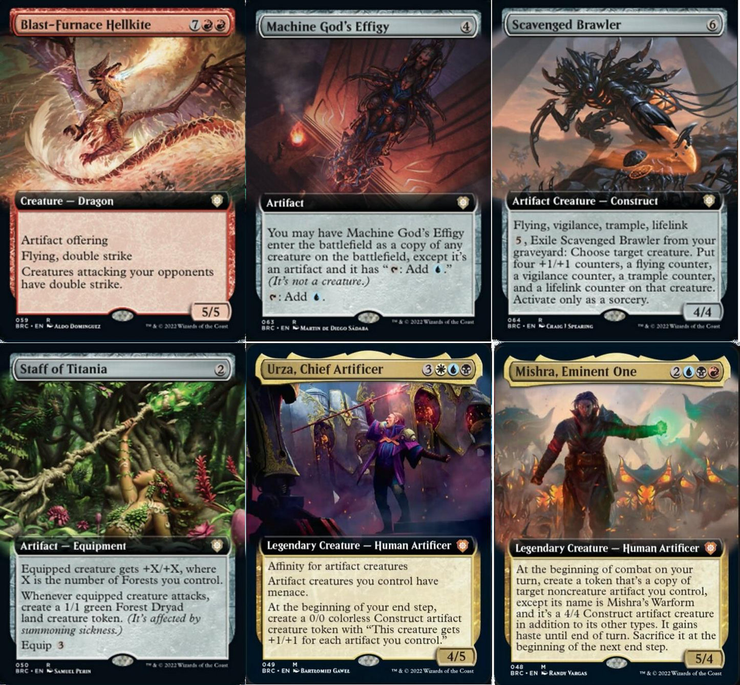Choose your BORDERLESS / Extended ~ Commander: The Brothers' War [ NM ] [ MTG ] - London Magic Traders Ltd