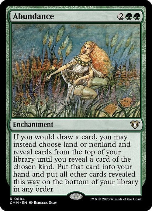 Abundance ~ Commander Masters [ NearMint ] [ Magic MTG ]