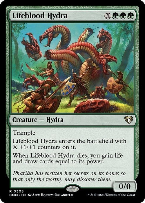 Lifeblood Hydra ~ Commander Masters [ NearMint ] [ Magic MTG ]