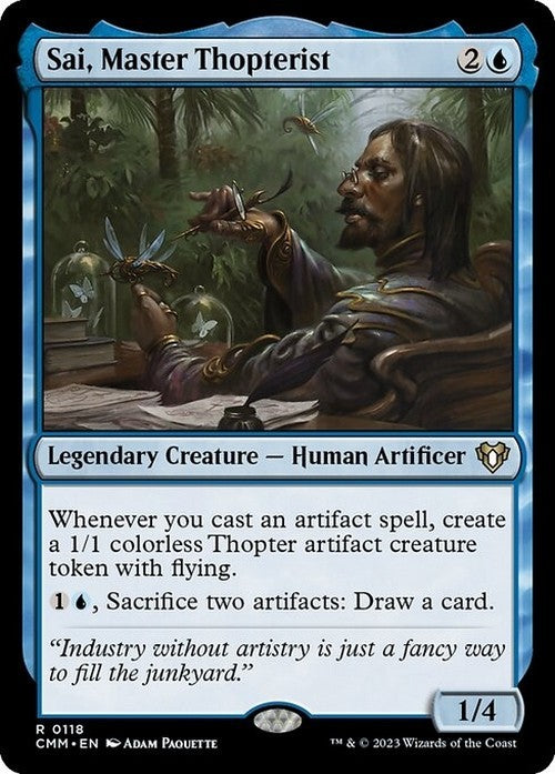 Sai, Master Thopterist ~ Commander Masters [ NearMint ] [ Magic MTG ]