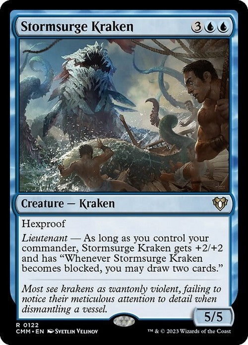 Stormsurge Kraken ~ Commander Masters [ NearMint ] [ Magic MTG ]