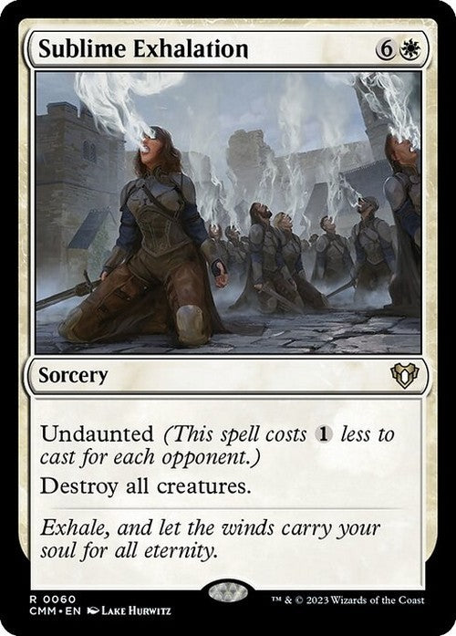 Sublime Exhalation ~ Commander Masters [ NearMint ] [ Magic MTG ]
