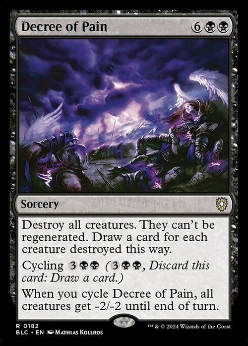 Decree of Pain ~ Commander: Bloomburrow [ NearMint ] [ Magic MTG ]