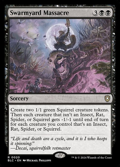 Swarmyard Massacre ~ Commander: Bloomburrow [ NearMint ] [ Magic MTG ]