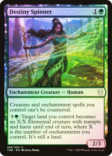 FOIL Destiny Spinner ~ Theros Beyond Death [ NearMint ] [ Magic MTG ]