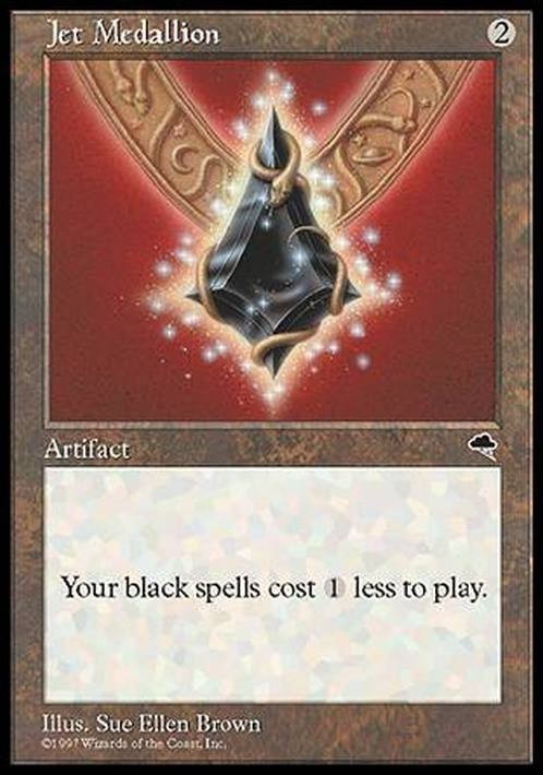 Jet Medallion ~ Tempest [ PLAYED ] [ Magic MTG ]